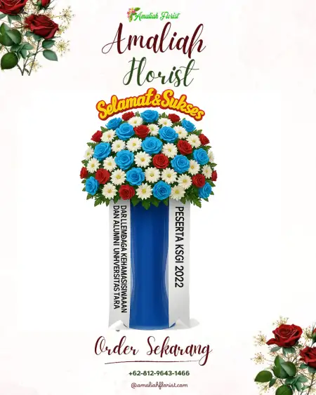 Standing Flowers Kayu Agung